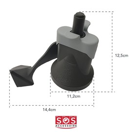 SOS Accessoire Actifry SS-990596 SEB Deep Fryer Shovel and Gasket for XA900302, Tefal