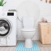 Drydiet 100 Pcs Disposable Toilet Mats Absorbent Toilet Floor Protector