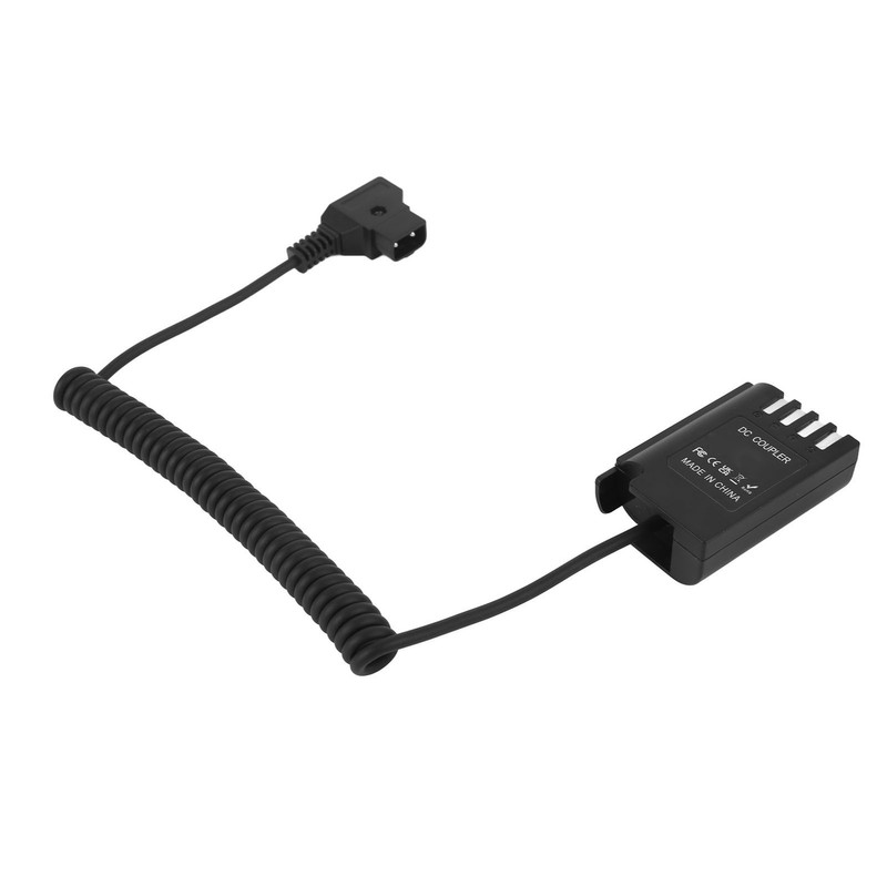 D Tap to DMW DCC17 Dummy Battery Coiled Cable DMW