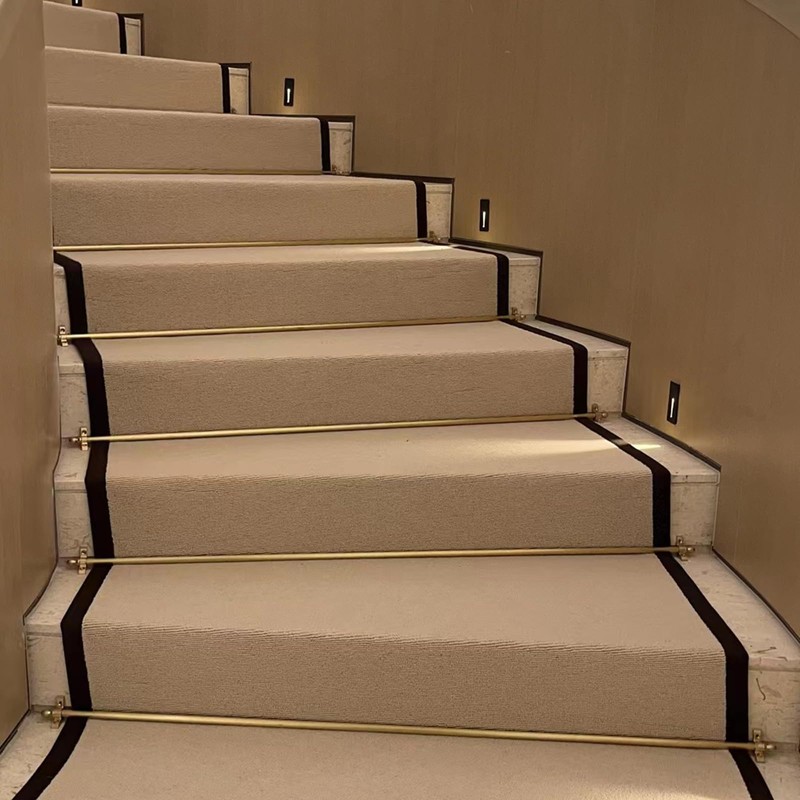 HIYOUGO 31" Stair Rods, Oval Finial Runner Rods for Fixed