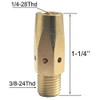 169-728 Miller Style M-25 Gas Diffuser/Tip Adapter - Arc Weld