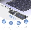 2 PCS USB Winkelstecker 90 Grad USB 3.2 Winkel Adapter,