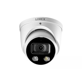 Lorex 4K Ultra HD PoE Outdoor Metal Dome Add-On Security Camera – 8MP, 2.8mm ...