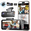 Martalk 3 Channel Dash Cam Front and Rear Inner