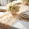 NALVXIN 11" W 108" L, 2 Rolls, Gold Star Decor
