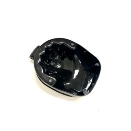 Donna Manicure Bowl Nail Soaking Bowl, Acetone Soak Off Bowl Dip Remover for Nails Manicure Care Soak Bowl Black