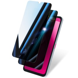 BSUWIN 2 Pack Privacy Screen Protector for T-mobile Revvl 8 |Anti-Spy Tempered Glass, Anti-Scratch, 9H Hardness & Easy Installation
