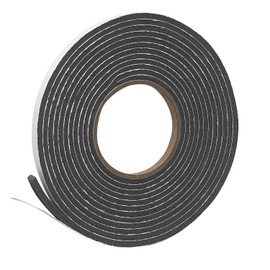 Frost King Vinyl Foam Tape - Closed Cell - Moderate Compression, 1/4" W, 1/8" Thick, 17' L, Grey - V442H