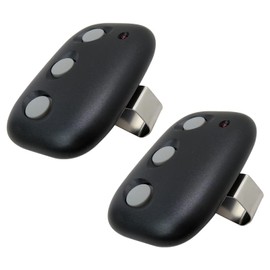 INGQI Performance 2Pcs Garage Door Opener Remotes Fit for Linear Mega Code LD033, LD050, LS050, LC075, LDCO800, LSO50, LSO50-2T