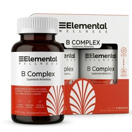 Elemental Complex Complejo 120 Cápsulas Duo Pack Bioperine Vitaminas