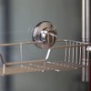 iPEGTOP L-4 Strong Suction Cup Shower Caddy Bath Shelf Storage,