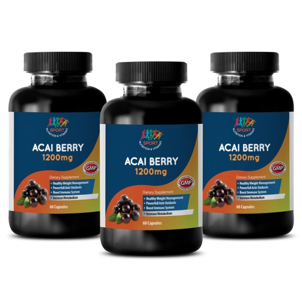 SPORT NUTRITION & VITAMINS Simple wellness enhancer - ACAI BERRY