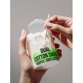 Dual cotton swab 150 pieces 4 / 듀얼 코튼 면봉 150매 4개