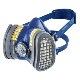 GVS Filter Technology GVS SPR581 Elipse Mask with ABE1P3 Filter Against Organic, Inorganic and Chemical Gases and Dust, M/L