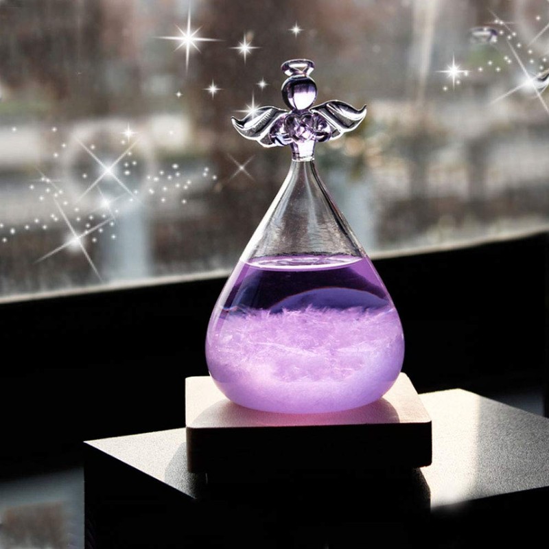 Joyzan Storm Glass Weather Predictor, Predicting Forecaster Glass Barometer Water