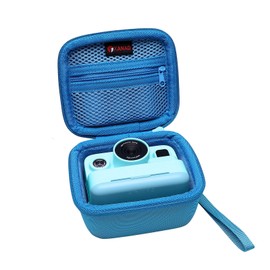 XANAD Kinderkamera Tasche für GREENKINDER Kinderkamera Sofortbildkamera mit Druckpapier für Kinder 3-12 Jahre (Blau)