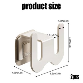 JINJUMEI 2 Stück Schuhhalter Wand, Schuhregal Wandmontage, Space-Aluminium Türschuhregal zum Hängen, Schuhorganizer Hängend Platzsparend, Schuhregal Für Bad Und Küche Schuhregal Tür Hängend.