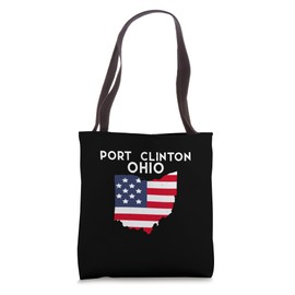 Port Clinton Ohio USA State America Travel Ohioan Tote Bag