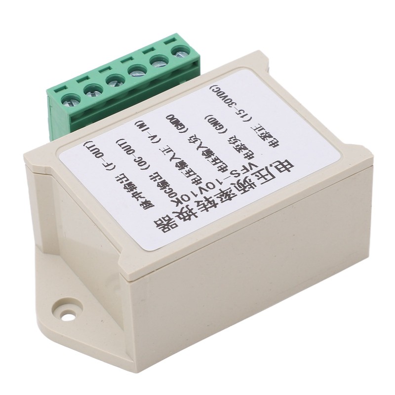 Voltage Frequency Converter Module ABS Housing Signal Conversion Module 0‑10V