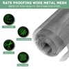 Stainless Steel Wire Mesh Roll 2 Metre x 330mm Rat