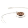 NaturSchatulle Necklace with Pendant Wood Engraving Necklace Wooden Pendant Locket