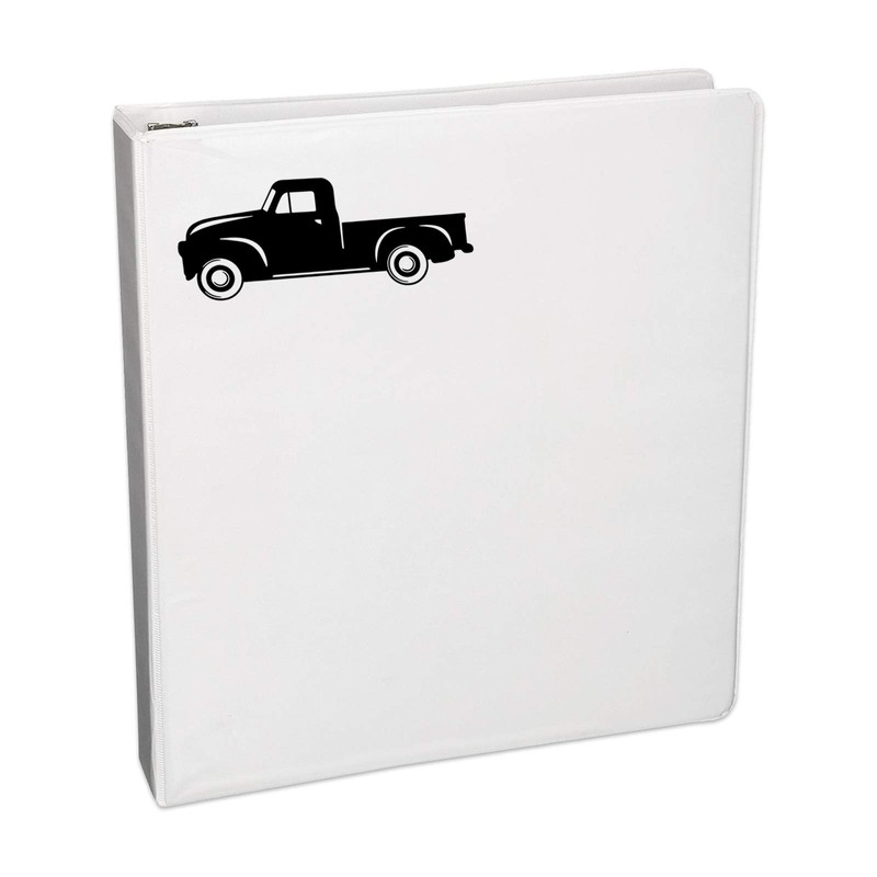 Bargain Max Decals Vintage Truck Silhouette Decal Notebook Car Laptop