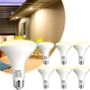 Vannise BR30 Recessed Light Bulbs Dimmable Warm White 2700K, 6PCS