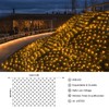 Solar Christmas Net Lights Outdoor Mesh Lights 11.8 x 4.9FT