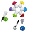 SWTOOL 30pcs Mushroom Ballpoint Pen Cute Cartoon Retractable Ball Pen