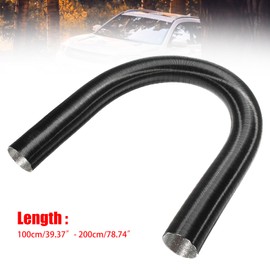 60mm Warm Heater Duct Pipe, ZDHQLHJ Preheater Hose Air Inlet Pipe, Aluminum Ducting Foil Car Diesel Air Heater Vent Warm Air Outlet Hose, for Webasto Dometic Planer Air Paking Heater (100cm-200cm)