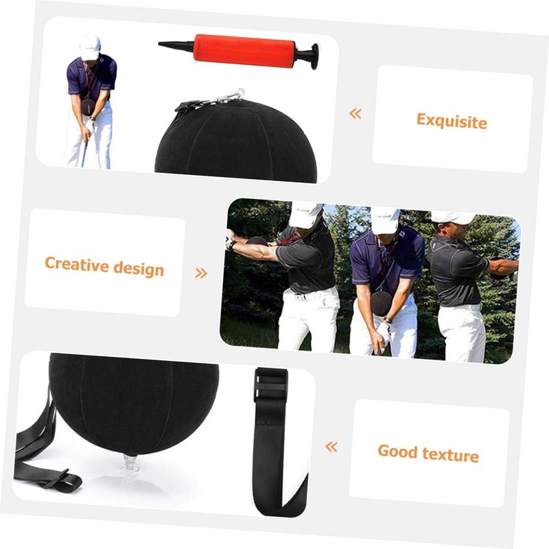 WOONEKY Golf Swing Aid Posture Corrector Golf Training Aid for