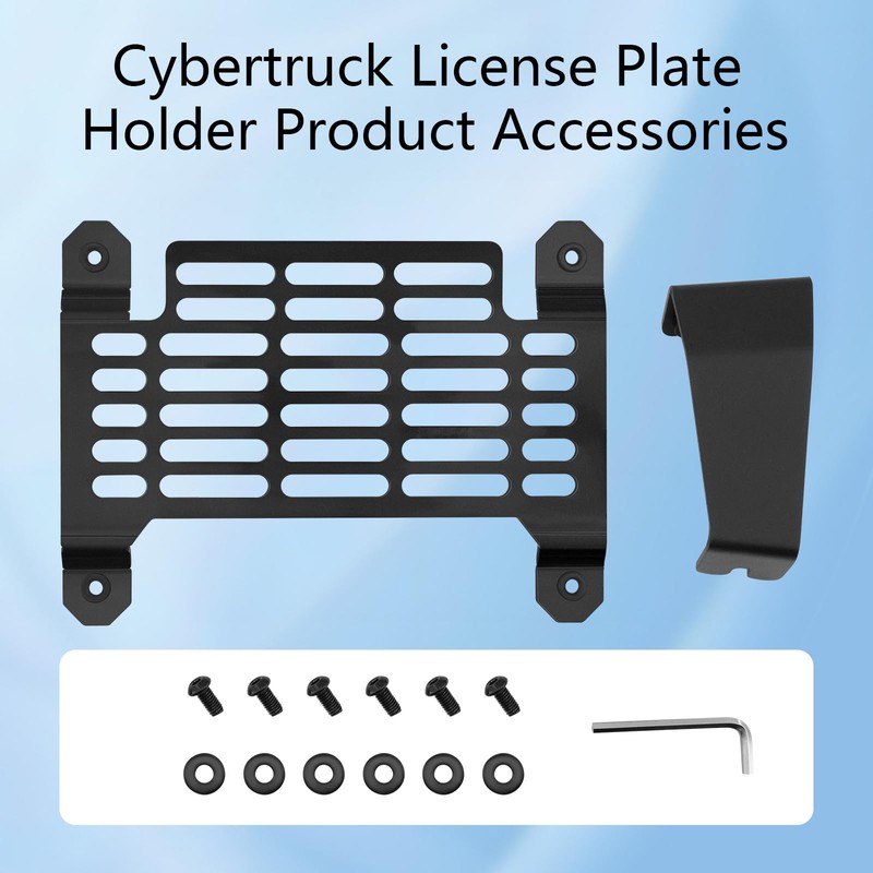 Heenvn License Plate Holder for Cybertruck
