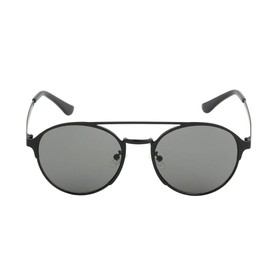 OSSAT Double Bridge Round Sunglasses Metal Frame