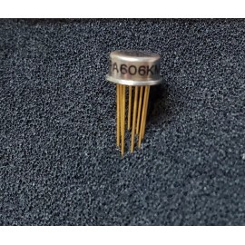 Burr-Brown OPA606KM Opa606 Difet Opamp Wide Bandwidth Opa606 35V/uS Can TO-99 Gold Lead