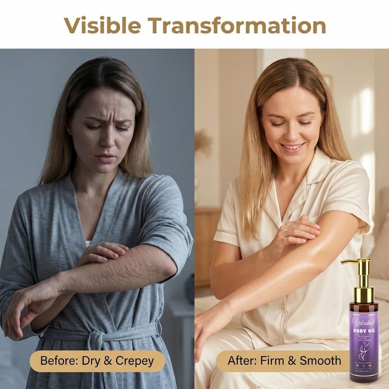 Firming body oil for Women,3.4 FL OZ