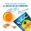 Teatulia Organic Chamomile Tea Bags (50 Pyramid Teabags) Raw Whole