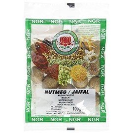 Ngr Nutmeg, whole, 100 g, pack of 2 (2 x 100 g pack)
