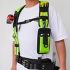 MELOTOUGH Reflective Safety Tool Belt Suspenders Construction Bag Suspenders Padded