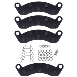 GELUOXI BRAKE PAD KIT 10K-12K AXLE Replacement for DEXTER K71-180-00 CALIPER (2 WHEELS) Semi-Metallic Black