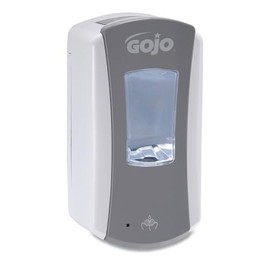GOJO 198404 LTX-12 Dispenser, 1200mL, 5 1/4 x 3 1/3 x 10 1/2, Gray/White