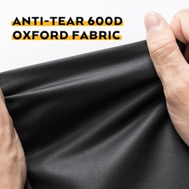 Starcrew Grill Cover for GasOne 26 in Flat Top Gas Grill with 3 Burners, Heavy-Duty 600D Tabletop BBQ Cover for Gas One Portable Tabletop Griddle