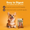 Pork Chomps Roasted Pressed Pork Skin Dog Chews, 4.5-inch Bone,
