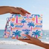 FIREDOG Waterproof Beach Wristlet Bag for Women
