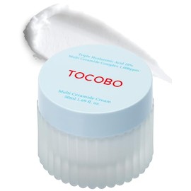 TOCOBO [TOCOBO] Multi Ceramide Cream 1.7 Fl oz / 50ml Moisture cream, Ceramide moisturizer, Korean Skin Care, Natural Ingredients, Sensitive Skin Cruelty Free, Korean Vegan Cream, 1.0 unidad