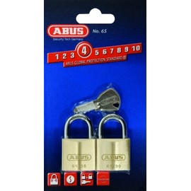 ABUS ABU6530TC 65/30 Padlock Twin Pack