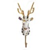 MACKENZIE-CHILDS Flower Market Deer Hook - White