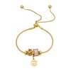 hyinn 14K Gold Plated Charm Bracelet for Women, Women's Charm