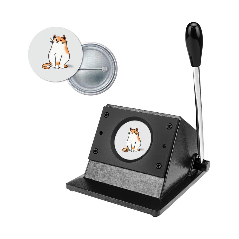 1 Inch Circle Punch Cutter Button Maker Machine for Paper