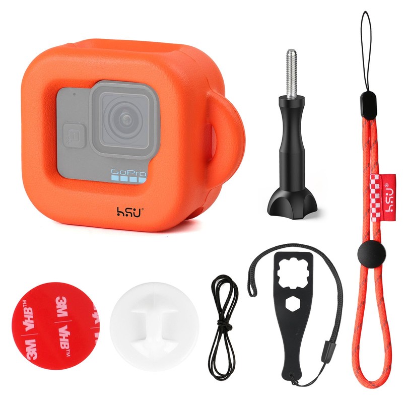 HSU Super Buoyancy Gopro Floating Case, Gopro Float, Underwater Accessories,