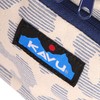 KAVU Canvas Spectator Belt Bag Hip Fanny Pack- Blue Panthera